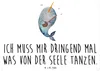 Mr. & Mrs. Panda Wandbild Narwal Gitarre DIN A3 - Weiß - Produktbild-Vorschau 1