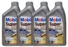 Four bottles of Mobil Super 3000 XE 5W-30 engine oil. Produktbild-Vorschau