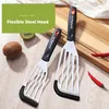 HI NATURE™ Edelstahl Spatel Set - 2-teilig Grillspachtel Produktbild-Vorschau 7