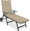A single garden lounger cushion on a white background. Produktbild-Vorschau