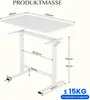FLEXISPOT Gasfeder Höhenverstellbarer Schreibtisch 100×60 Produktbild-Vorschau 6
