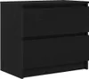 vidaXL TV skříňka černá 60x35x54 cm materiál na bázi dřeva Náhled obrázku produktu 1