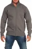 Mivaro Herren Sweatjacke Zipper Basic ohne Kapuze – Produktbild-Vorschau 1