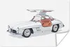 MuchoWow® Poster Illustration Mercedes Sportwagen 90x60 cm Produktbild-Vorschau 1