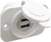 Zásuvka pro zapalovač + USB-A + USB-C, bílá, Osculati Náhled obrázku produktu 3
