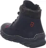 Rieker Damen Stiefelette warm gefüttert Ziernähte Webstoff Produktbild-Vorschau 34