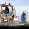 Shark FA050EU, Ventilateur domestique à hélice, Bleu, Sol, Voir les images du produit 5