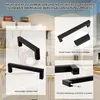 10 Stück Möbelgriffe, Schwarz 160mm lochabstand Produktbild-Vorschau 5