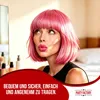Bob Perücke für Damen, Herren & Kinder Cabaret 14 Farben Produktbild-Vorschau 2