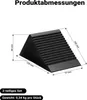 Wiltec gumové klíny na kola 129 x 77 x 60 mm Sada 2 Náhled obrázku produktu 3