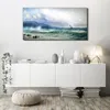 Coloray Canvas 120x60  Wandbild Leinwand Bilder Stürmisches Produktbild-Vorschau 4