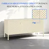 Mobile TV FLEXISPOT in metallo - credenza con fori di Anteprima dell’immagine prodotto 4