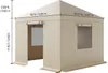 SucceBuy Winterabdeckung für 3,05 x 3,05 m Pavillon, Produktbild-Vorschau 8