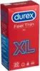 A red box of Durex Feel Thin XL condoms. Náhled obrázku produktu