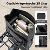 Wiltec taška na nosič na bicykel čierna, batoh na bicykel s Náhľad obrázku produktu 4