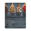 MuchoWow® Mauspad Mousepad Gewürze - Löffel - Holz - Küche Produktbild-Vorschau 1