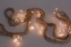 30 LED světelný řetěz s motivem žárovky na jutové šňůře Náhled obrázku produktu 6