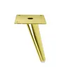Möbelfuß Metall 13 cm Gold Konisch – Luxus Schrankfuß Produktbild-Vorschau 3