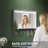Lustro łazienkowe SONNI 70 x 50 cm, trójkolorowe, Podgląd zdjęcia produktu 3