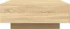 A close-up, front-facing view of a wooden coffee table. Náhľad obrázku produktu