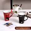 130ml Schokofondue Tasse mit Gabel für Schokolade Käse Produktbild-Vorschau 4