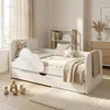 Letto bianco per bambini 160x80 cm con motivo a nuvole | Anteprima dell’immagine prodotto 5