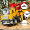Nákladné auto s čerpadlom na betón zo zliatiny v mierke Náhľad obrázku produktu 9