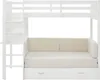 Hochbett 90 x 190 cm mit Schlafsofa - Kiefernholz und MDF - Produktbild-Vorschau 4