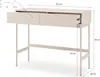 BEAUTYSOFA | Schminktisch SOFT Kaschmir 100cm, Schminktisch Produktbild-Vorschau 7