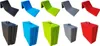 A collage of foldable mattresses in different colors, shown both unfolded and folded. Podgląd zdjęcia produktu