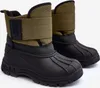 Kinderschneestiefel Mit Klettverschluss Gefüttert Khaki Big Produktbild-Vorschau 2
