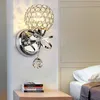 Kristall-Wandleuchten, Schlafzimmer-Wandleuchte, rund, Produktbild-Vorschau 3
