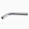 A chrome-plated shower arm extension pipe is shown against a white background. Voir les images du produit
