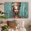 Wanddeko 120x80 cm - Frau - Kunst - Schmuck - Porträt, Produktbild-Vorschau 2
