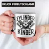 Trendation - Tuner Tasse "Zylinder Statt Kinder" Produktbild-Vorschau 2