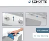 Sedile per wc SCHÜTTE FAMILY WHITE con seggiolino per Anteprima dell’immagine prodotto 5