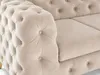 Sofa narożna Moet w kształcie litery L, beżowa, wymiary 202 Podgląd zdjęcia produktu 8