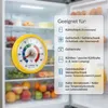4-teiliges Kühlschrank Thermometer Set mit Messheften & Produktbild-Vorschau 4