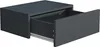 A single dark gray drawer with a partially open drawer. Produktbild-Vorschau