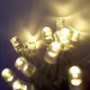 LED Lichterkette 100er warmweiß Kabel transparent 10m Timer Produktbild-Vorschau 1