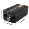 Falownik VEVOR z czystą falą sinusoidalną, 3000 W, DC 24 V Podgląd zdjęcia produktu 8