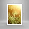Poster - Poster ohne Rahmen - Blätter Monstera Licht - Produktbild-Vorschau 4