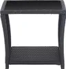 vidaXL 3-dielna súprava Bistro Set s vankúšmi Poly Rattan Náhľad obrázku produktu 2