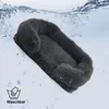 Plüsch Haustierbett Rund, Hundebett Katzenbett, Winter Produktbild-Vorschau 6