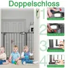 YZNAHRE Treppenschutzgitter für Kinder 85cm-95cm Produktbild-Vorschau 6