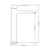 Mexen Lynx R72 Badewannenset, Schwarz - 745913R72-70 Produktbild-Vorschau 2