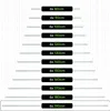 A list of different lengths of clothes drying racks, each with a label indicating its length. Anteprima dell’immagine prodotto
