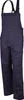 A full-body shot of a pair of navy blue bib overalls against a white background. Produktbild-Vorschau