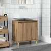 vidaXL Waschbeckenunterschrank Artisan-Eiche 58x33x60 cm Produktbild-Vorschau 3