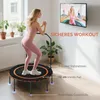 SPORTNOW Fitness Trampolin klappbar Ø114cm Mini Trampoline Produktbild-Vorschau 6